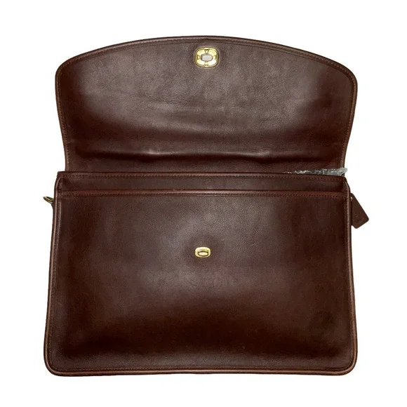 Vintage Coach Lexington Briefcase 5265 Glove-tanned Leather Messenger Laptop Bag - Picture 8 of 16